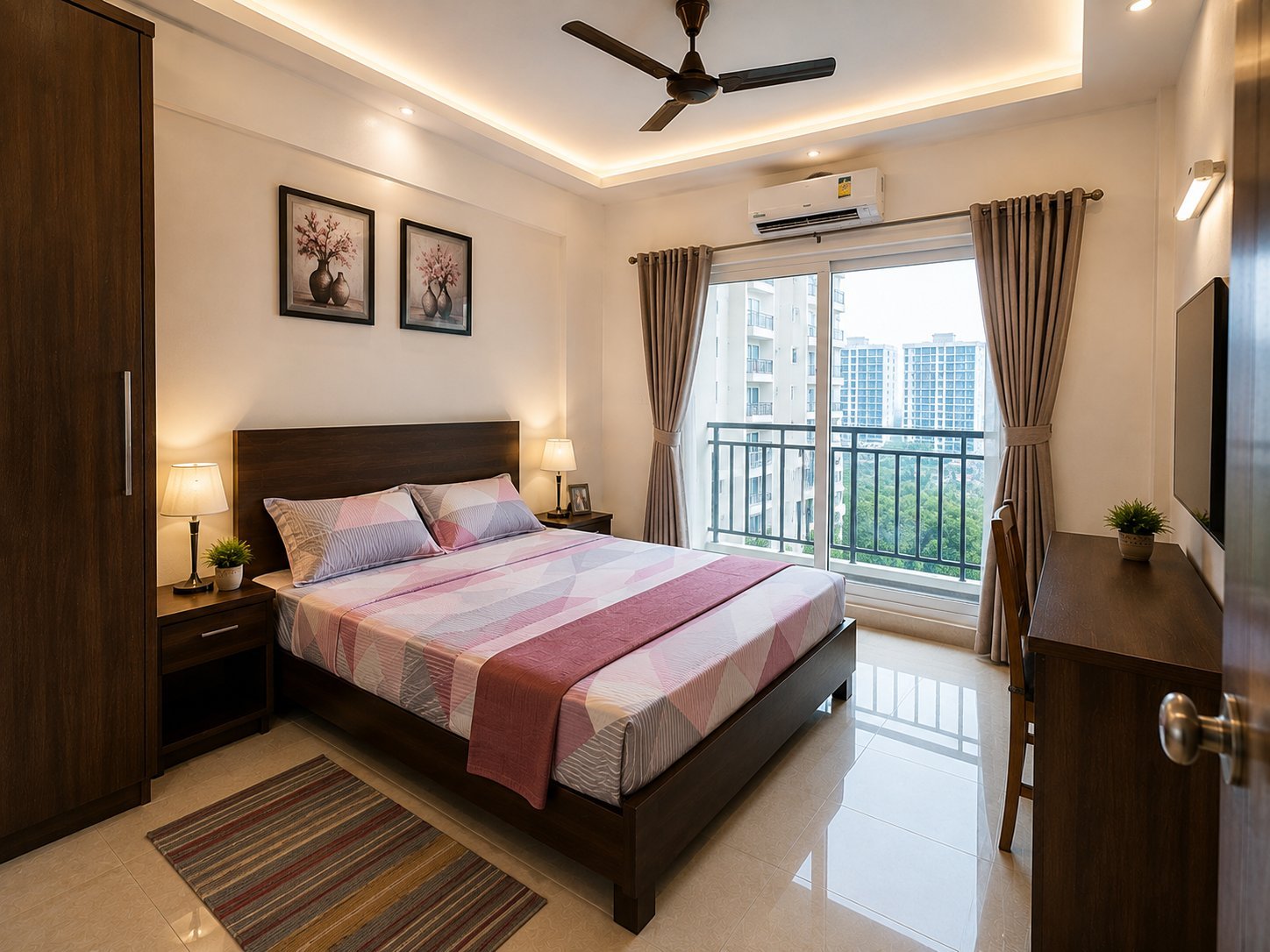 2 BHK सेकंड बेडरूम - Akaay Buildtech